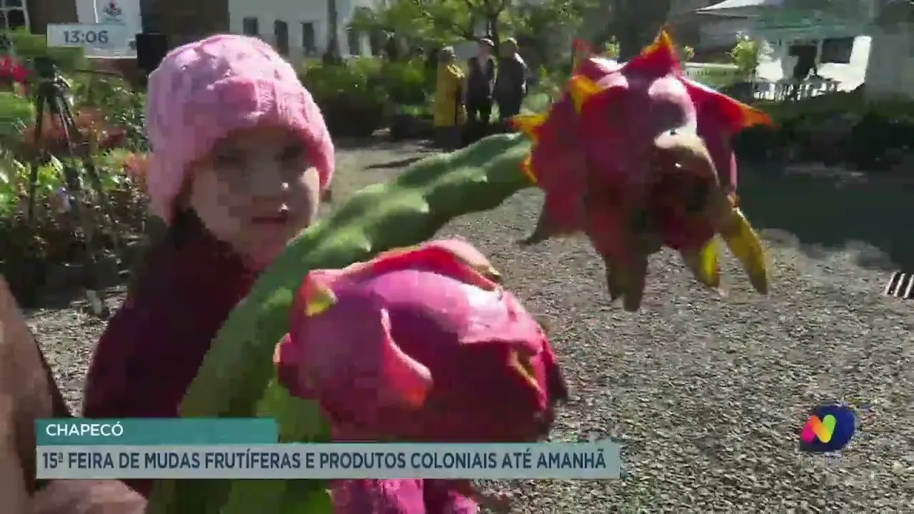 15ª Feira de Mudas Frutíferas e Produtos Coloniais segue até este domingo