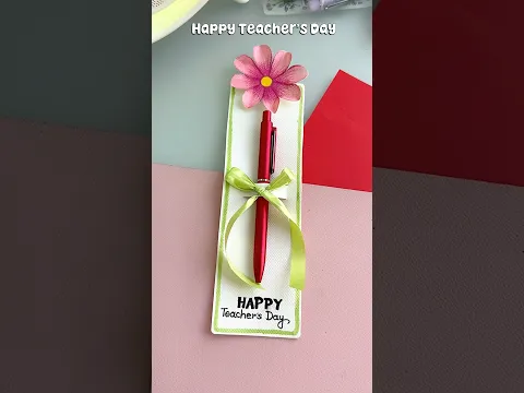Happy Teacher's Day 🤩✨#shorts #art #diy #craft #youtubeshorts