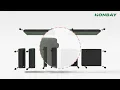 Module sofa assembly