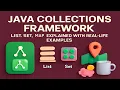 Java Collections Framework List Set Map Explained with Real-Life Examples