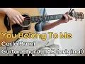 You Belong To Me - Carla Bruni Guitar TAB Tutorial