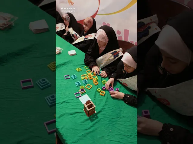 ⁣بقلوب الطفولة والمحبة براعم الجوادين تهتف اللهم عجل لوليك الفرج