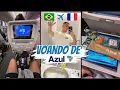 Testando o Voo Internacional da Azul - Como e o Servico Voando para a Europa