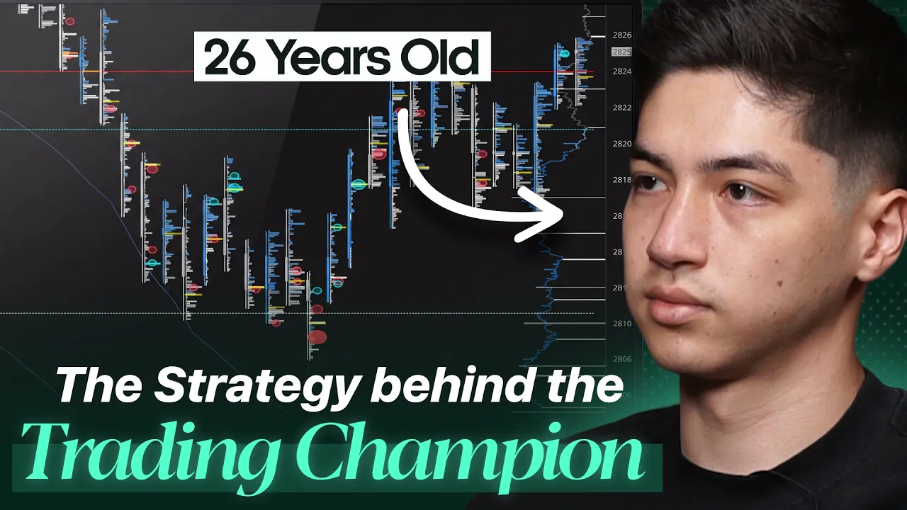 Trading WORLD CHAMPION Reveals the Orderflow Strategy That Won the Robbins Cup (Step-by-Step): video thumbnail