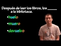 01066 Spanish Lesson - Present Tense