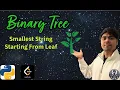 LeetCode 988 Smallest String Starting From Leaf Python Solution Explained AlgoYogi