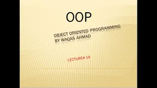 Lecture Binary Operator Overloading Operator Overloading in OOP Example Operator Overloading