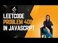 LeetCode 408 Valid Word Abbreviation JavaScript Solution Explained Easy Interview Problem