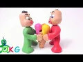Lagu Green Baby - Episode 31 - Gets Big Ice Cream - Stop Motion Cartoon For Kids