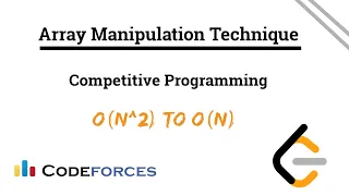 Array Manipulation Technique Competitive Programming
