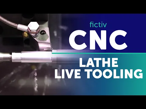 Live tooling on a CNC machine