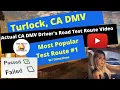 ACTUAL TEST ROUTE Turlock CA DMV Behind The Wheel Drivers Training Online Adult Education Course 1