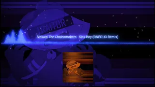 Download The chainsmokers - Sick boy (ONEDUO remix) (Slowed) (thumbnail belongs to sashley) MP3