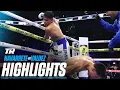 Emanuel Navarrete Delivers Oscar Valdez A Classic BEATDOWN FIGHT HIGHLIGHTS