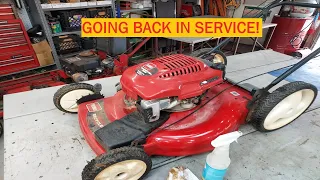 Toro 20016 Recycler Push Mower Sitting For Years
