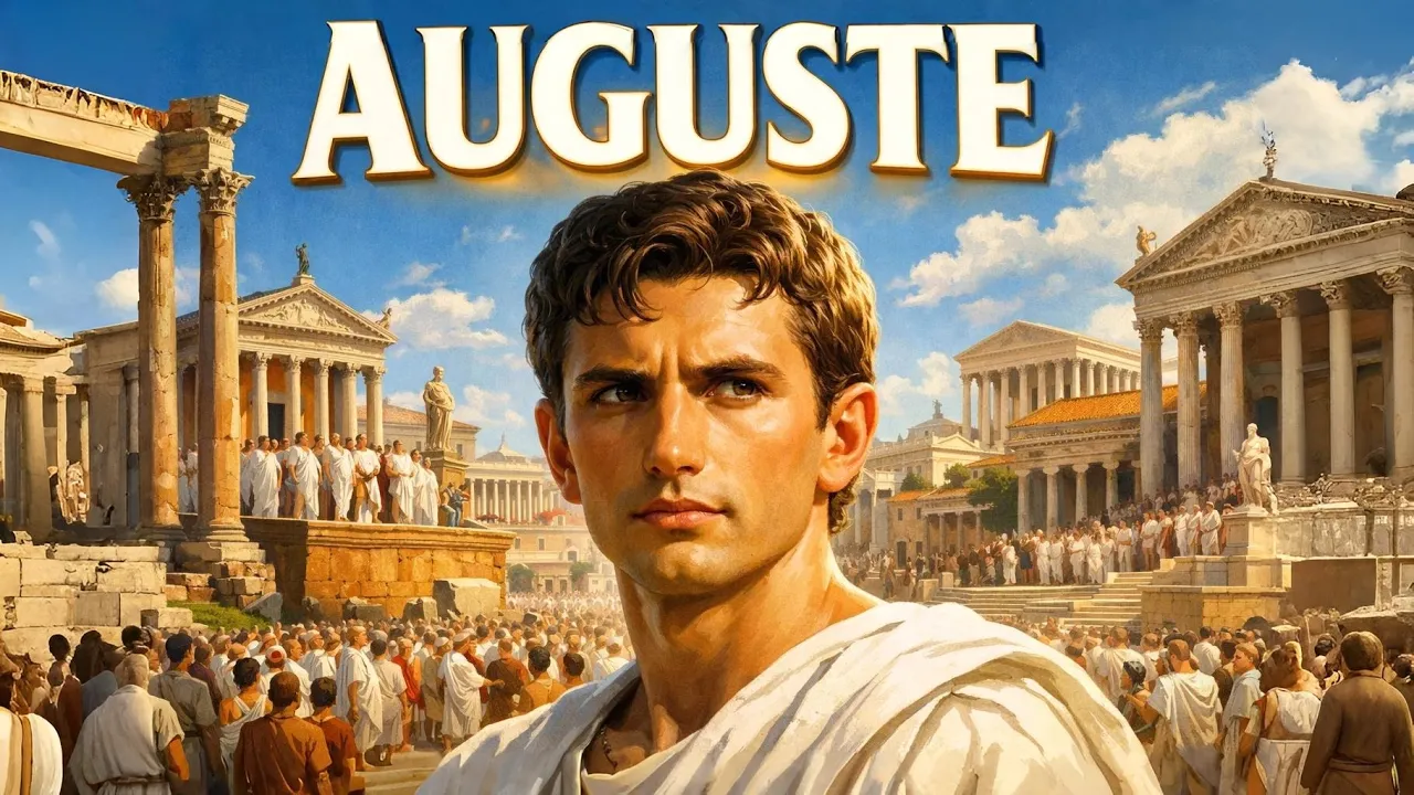 AUGUSTE — l’homme qui transforma la République en Empire | histoire pour dormir