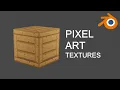 3D Pixel Art Texture Painting Blender Tutorial