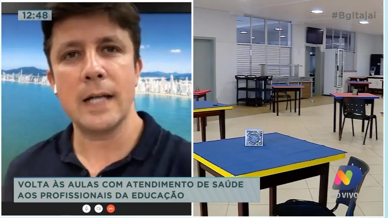 Volta às aulas com atendimento de saúde aos profissionais da educação