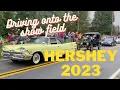 2023 Hershey AACA Fall Meet Cars Driving Onto The Show Field Oct 6