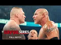 Download Lagu FULL MATCH: Goldberg vs. Brock Lesnar: Survivor Series 2016