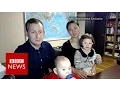 Prof Robert Kelly is back this time his wife children are meant to be in shot BBC News