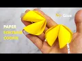 How to Make a Paper Fortune Cookie No Glue