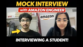 REAL DSA Mock Interview Amazon Engineer Can the Student Solve It