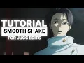 Smooth shake tutorial for jugg edits after effects