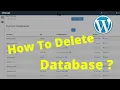 How To delete mysql all database in cpanel