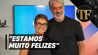 Sandra Annenberg comenta encontro com William Bonner no Globo Repórter