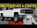 EASY 2014-2018 SILVERADO SIERRA STARTER REPLACEMENT