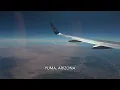 Frontier Airlines A320neo scenic arrival and landing in San Diego (SAN)