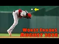 MLB Worst Errors August 2026