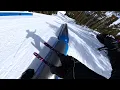 POV First Day Skiing at Big Sky MT