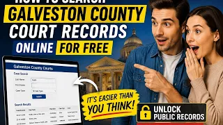 How to search Galveston County court records online for free
