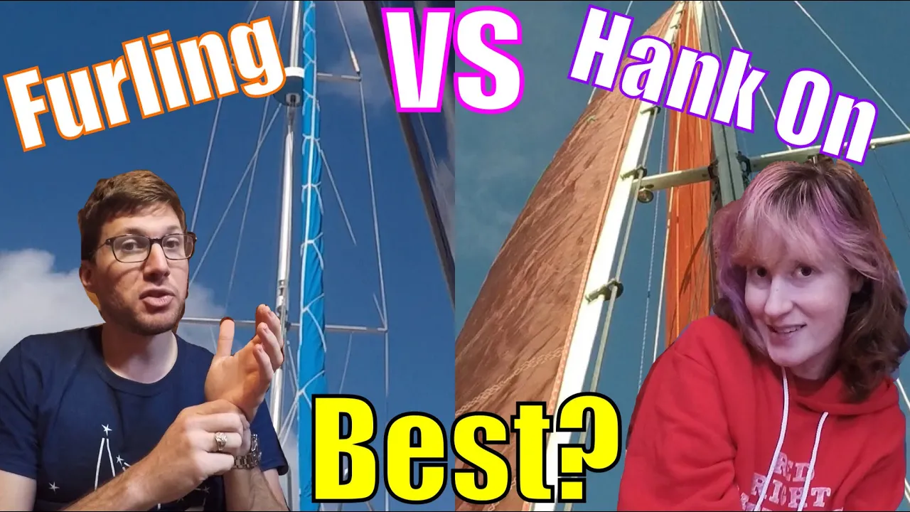 Is Hank-on BETTER than Furling? | Sailing Wisdom