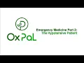 OxPal Emergency Medicine Part 2 The Hypotensive Patient