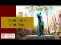 Academic Catalog at CofC