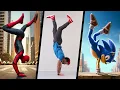 Download Lagu HARDEST Stunts of 2024 In Real Life (Spider-Man, Mario, Sonic, \u0026 MORE!)