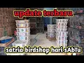 Update stock terbaru di satria bird shop hari sabtu pagi redy cak jenggot.kepodang.murai.cak ijo!!