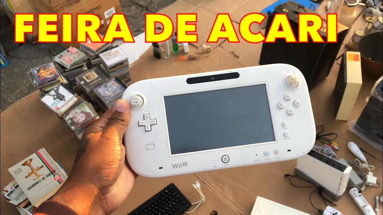 CAÇADA GAMER GASTEI 4MIL EM 2 FEIRA DO ROLO NO RJ PS2 BRANCO PSP WIIU PS3 XBOX PS1 JOGOS PS4 | ACARI