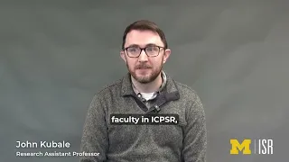 The Real-World Impact of ISR Research John Kubale