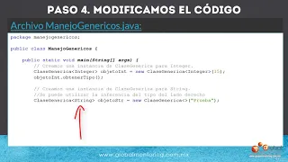 2 Ejercicio Manejo de Generics en Java