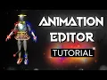 UE5 Animation Editor - Tutorial Editing
