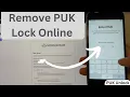SIM Locked by PUK Code Remove PUK code and Unlock your SIM Card Online