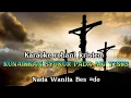karaoke lagu rohani kristen lagu penyebahan KUNAIKKAN SYUKUR PADAMU YESUS Nada Wanita  Bes = do