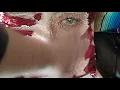 Nicolas Cage Sequin Pillow