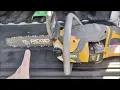 Ridgid 18v Chainsaw - Unbox and Review