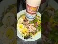 Download Lagu HOW TO MAKE THE EASIEST FRIED CHICKEN 🍗 SALAD 🥗 #youtubeshorts  #cooking  #saladrecipe