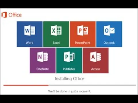 Microsoft Office install. საოფისე პროგრამების ინსტალაცია.